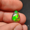 Natural Dark AAA Ethiopian Black Opal Cabochon