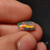 Natural Dark AAA Ethiopian Black Opal Cabochon