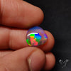Natural Dark AAA Ethiopian Black Opal Cabochon