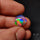 Natural Dark AAA Ethiopian Black Opal Cabochon