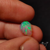 AAA Ethiopian Welo Opal Leaf Carving