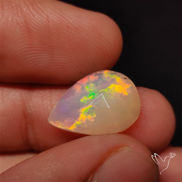 Rose Cut Ethiopian Welo Opal