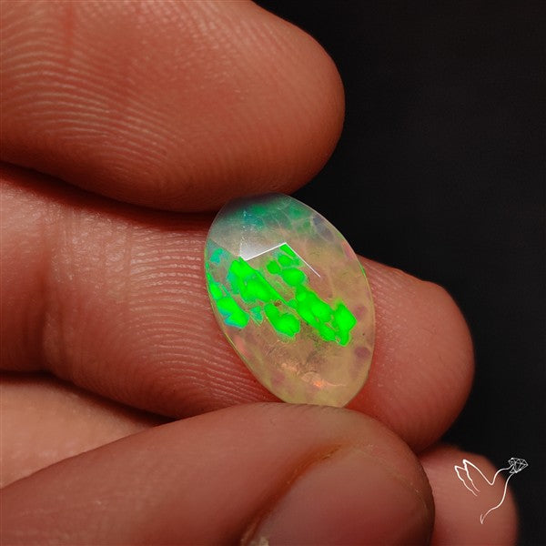 Rose Cut Ethiopian Welo Opal