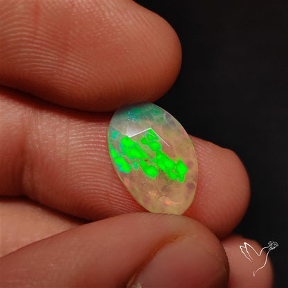 Rose Cut Ethiopian Welo Opal