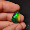AAA Ethiopian Black Opal Cabochon Smoked