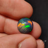 AAA Ethiopian Black Opal Cabochon Smoked