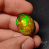 AAA Ethiopian Black Opal Cabochon Smoked