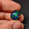 AAA Ethiopian Black Opal Cabochon Smoked