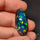 AAA Ethiopian Black Opal Cabochon Smoked