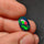 AAA Ethiopian Black Opal Cabochon Smoked