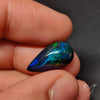 AAA Ethiopian Black Opal Cabochon Smoked Natural Blue Sheen