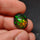 AAA Ethiopian Black Opal Cabochon Smoked