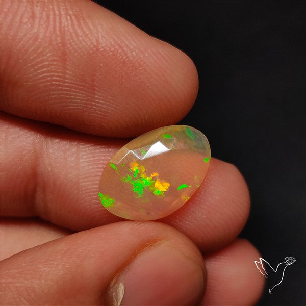 Rose Cut Ethiopian Welo Opal