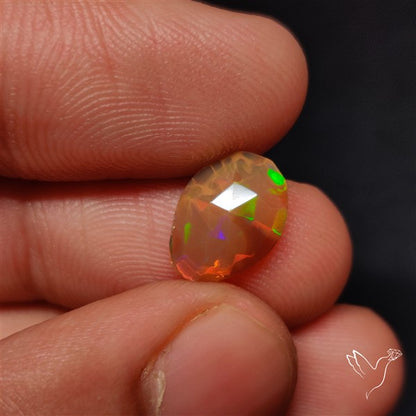 Rose Cut Ethiopian Welo Opal