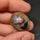 Boulder Galaxy Ethiopian Black Opal Inlay Cabochon