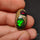 Boulder Galaxy Ethiopian Black Opal Inlay Cabochon
