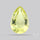 Buff Top Faceted Green Gold Lemon Quartz