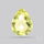Checker Cut Faceted Green Gold Lemon Quartz