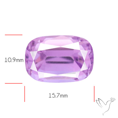 High Grade Kunzite Faceted