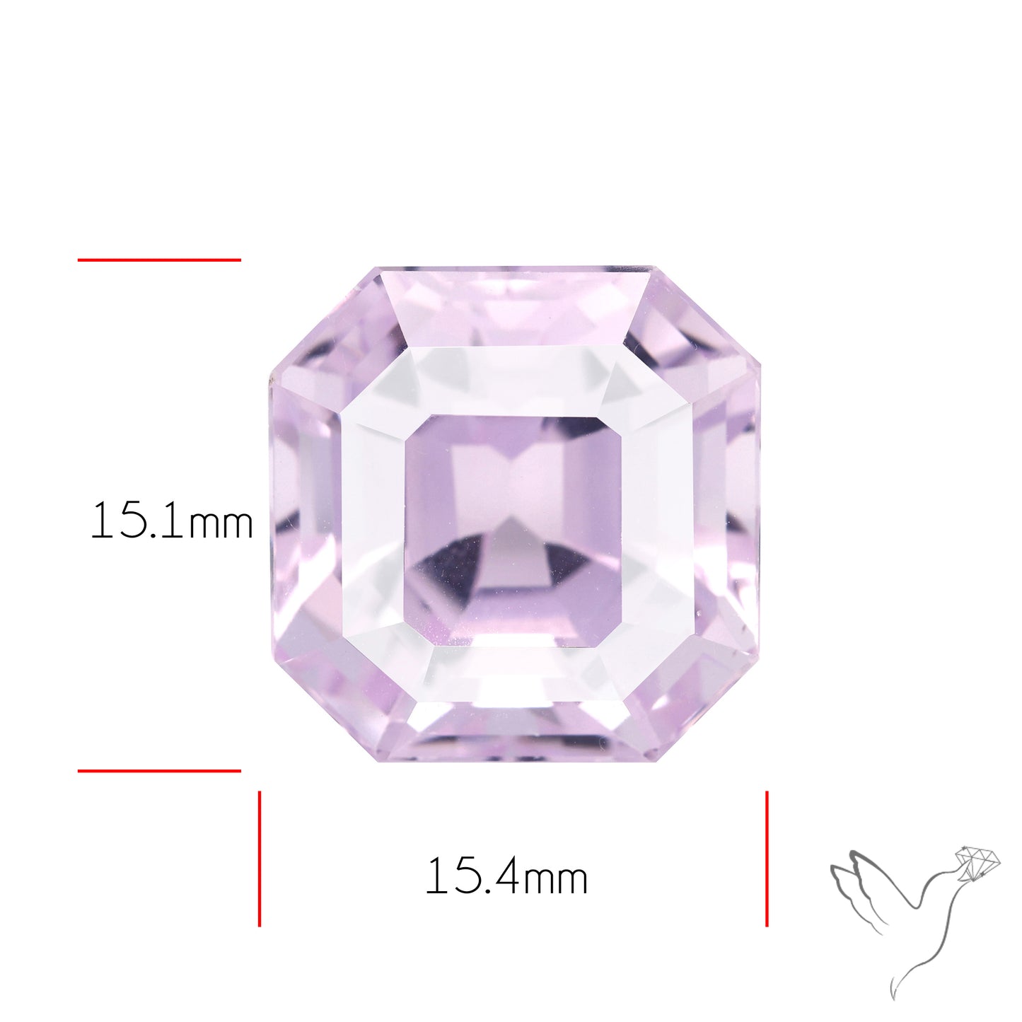 High Grade Kunzite Faceted Rare Large Sized