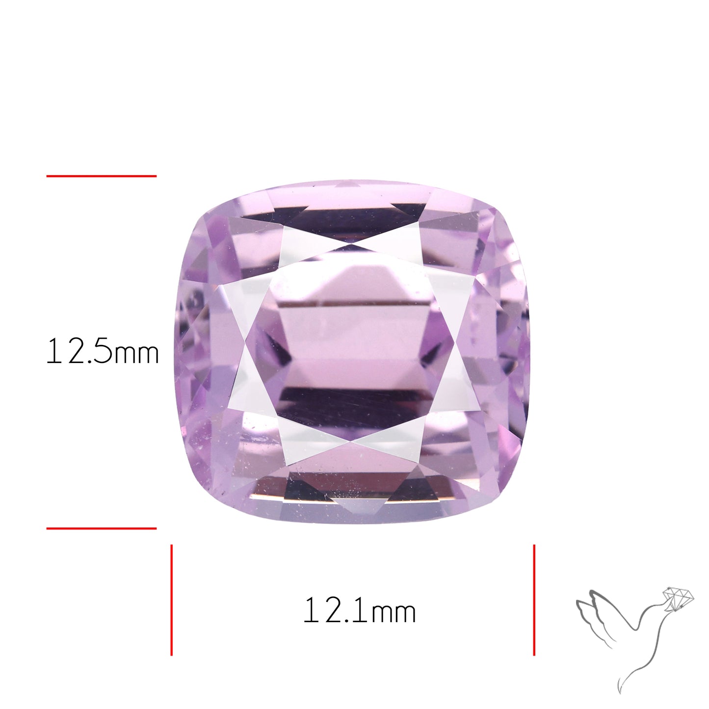 High Grade Kunzite Faceted