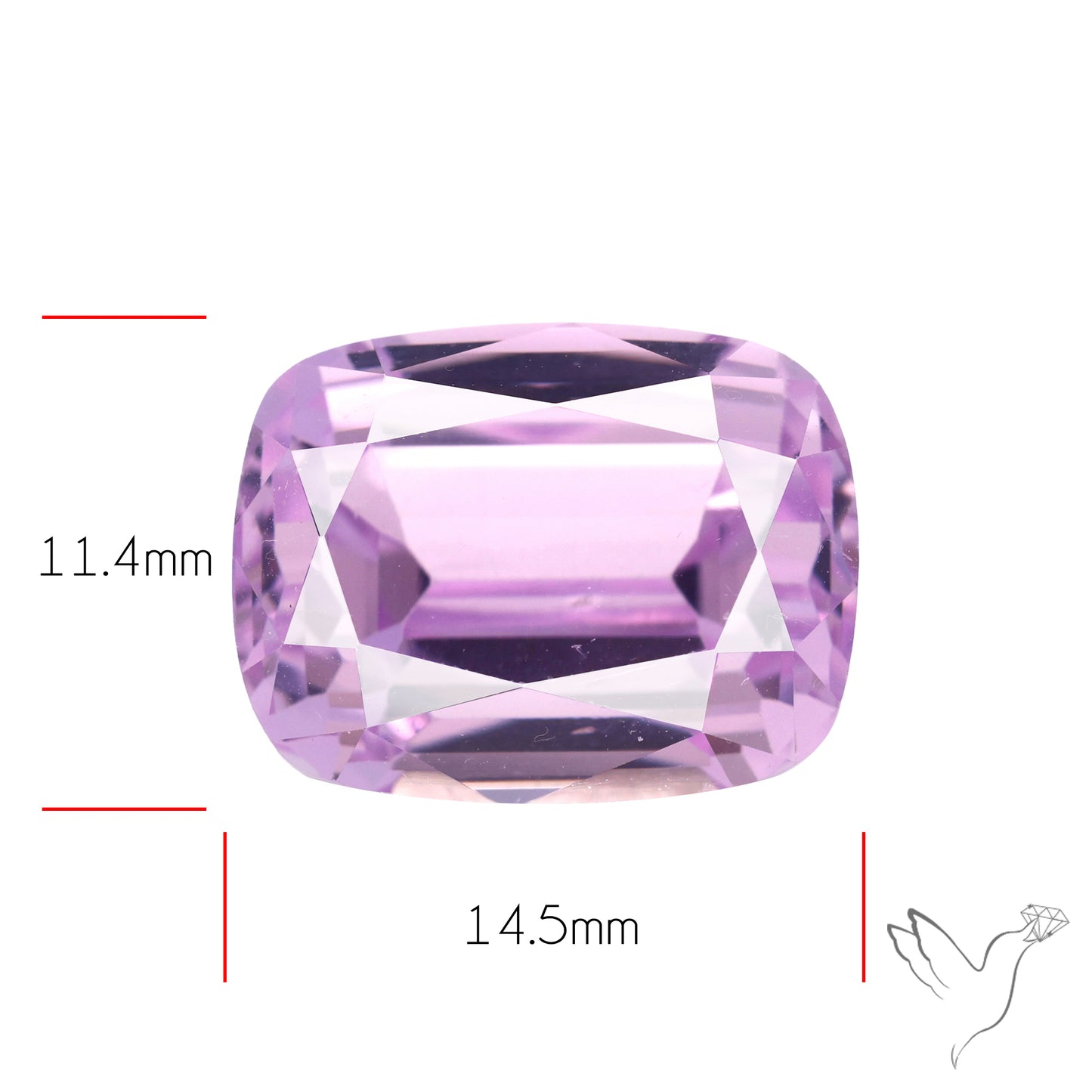 High Grade Kunzite Faceted