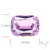 High Grade Kunzite Faceted