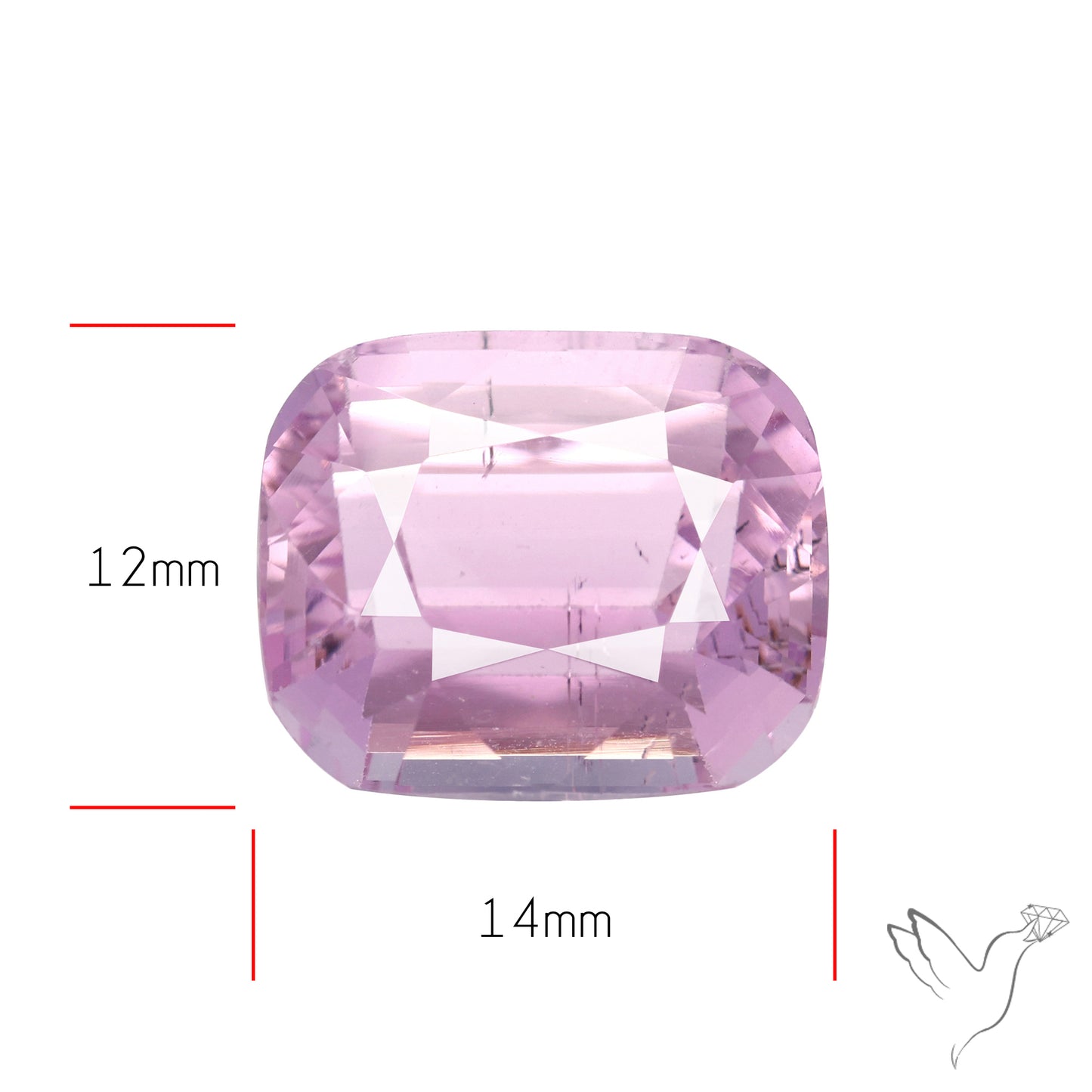 High Grade Kunzite Faceted