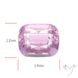 High Grade Kunzite Faceted