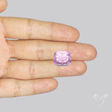 High Grade Kunzite Faceted