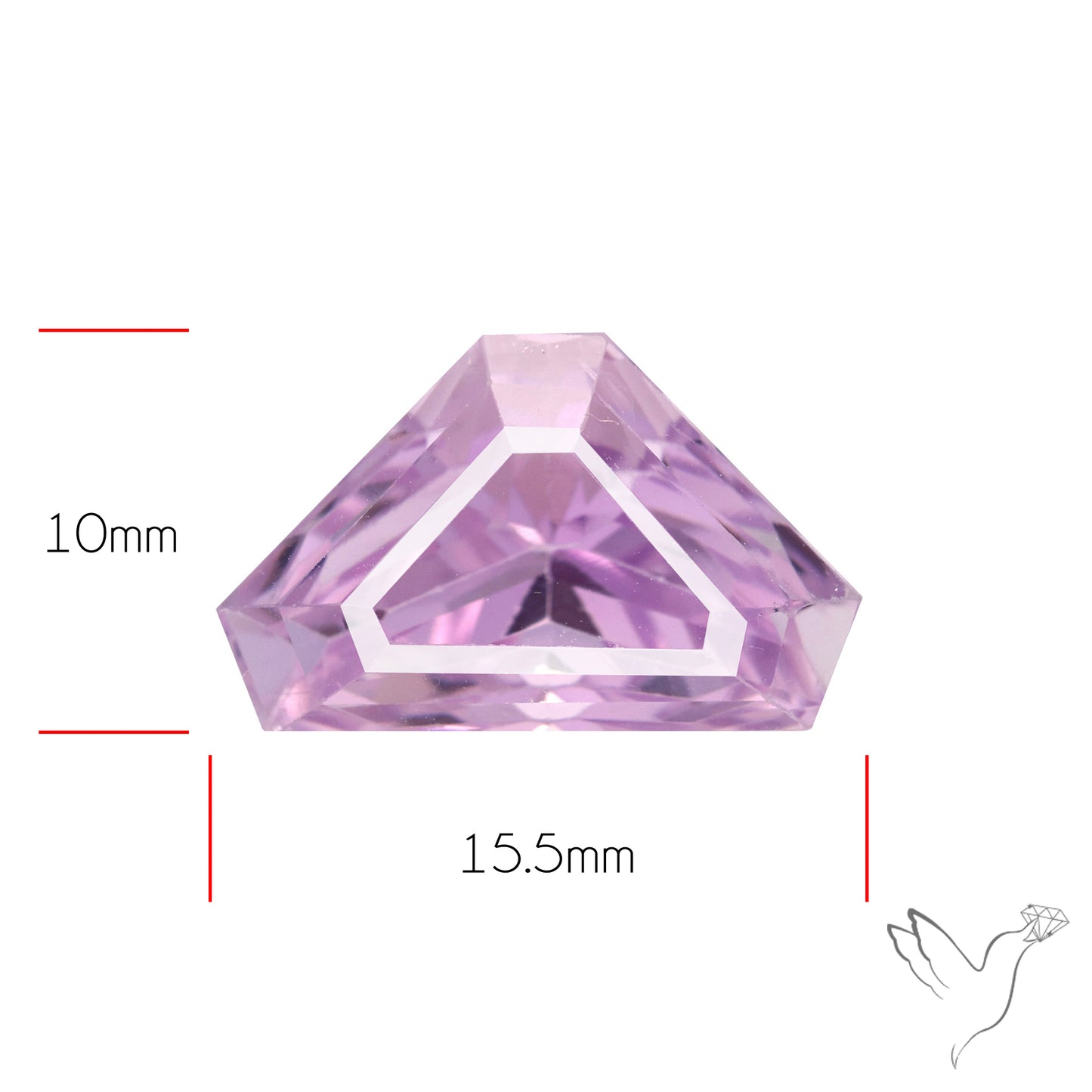 High Grade Kunzite Faceted