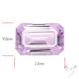 High Grade Kunzite Faceted Rare Large Sized