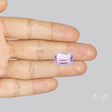High Grade Kunzite Faceted Rare Large Sized