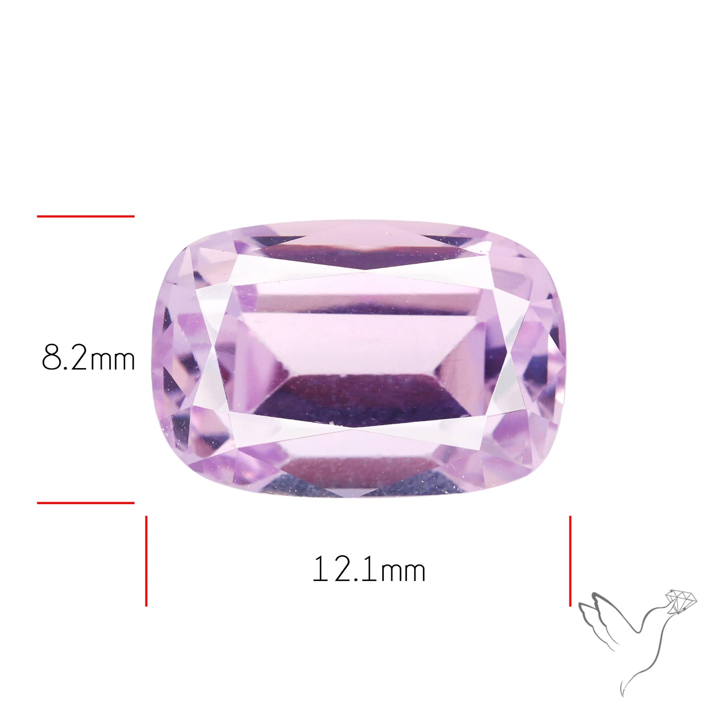 High Grade Kunzite Faceted