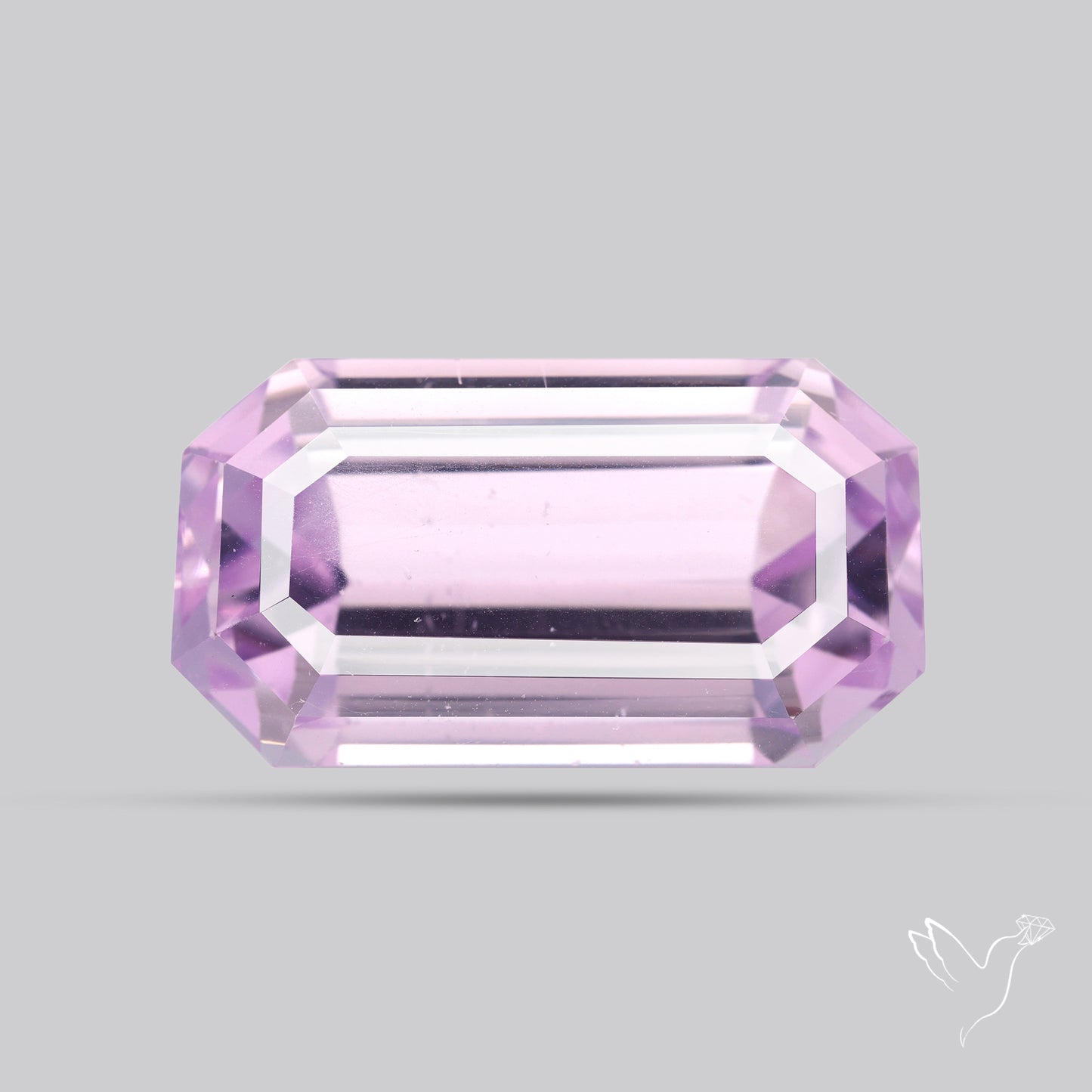 High Grade Kunzite Faceted Rare Large Sized