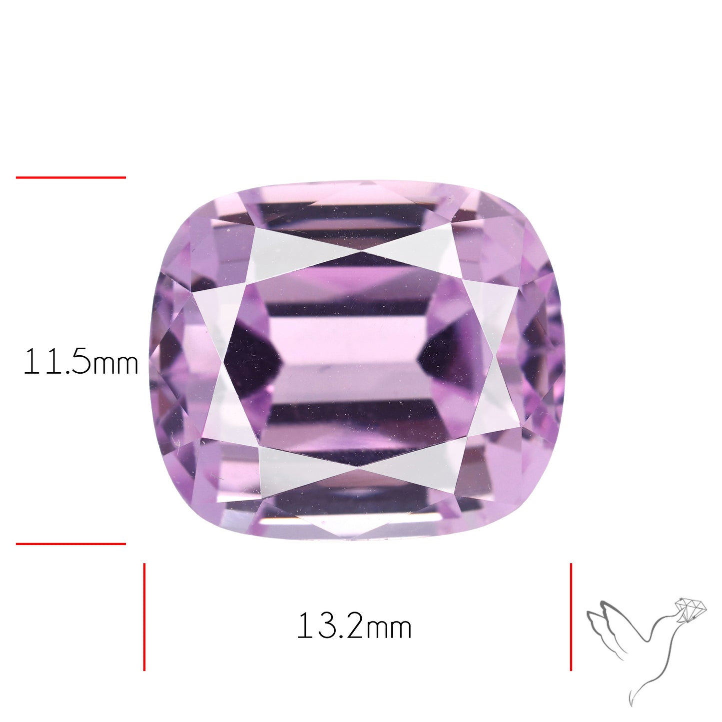 High Grade Kunzite Faceted
