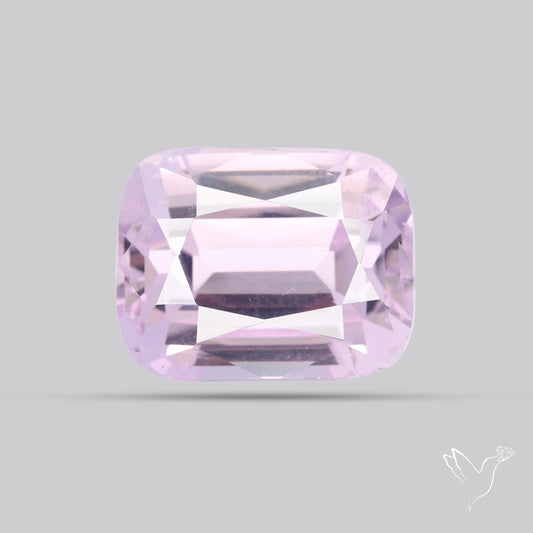 High Grade Kunzite Faceted Rare Large Sized