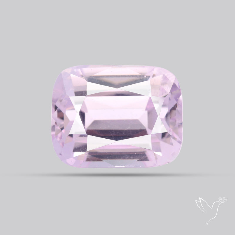 High Grade Kunzite Faceted Rare Large Sized