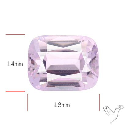 High Grade Kunzite Faceted Rare Large Sized