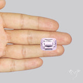 High Grade Kunzite Faceted Rare Large Sized