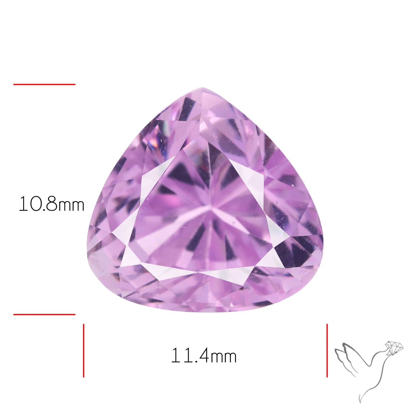 High Grade Kunzite Faceted