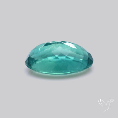 Faceted Belgian Teal Fluorite