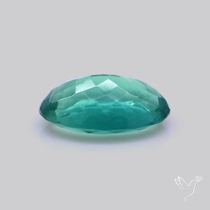 Faceted Belgian Teal Fluorite