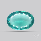 Faceted Belgian Teal Fluorite