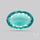 Faceted Belgian Teal Fluorite