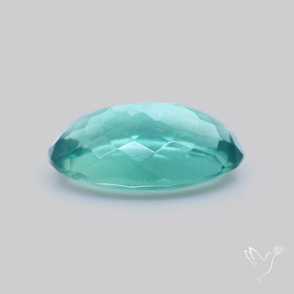 Faceted Belgian Teal Fluorite