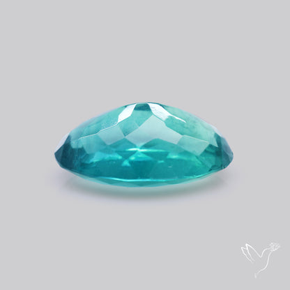 Faceted Belgian Teal Fluorite