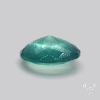 Faceted Belgian Teal Fluorite