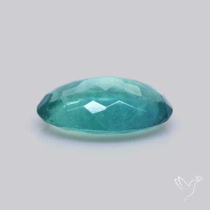 Faceted Belgian Teal Fluorite