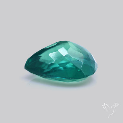 Faceted Belgian Teal Fluorite